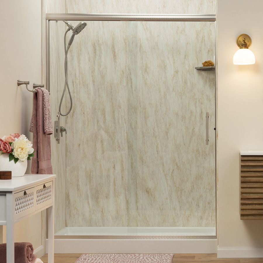 PuroStone shower system in Sahara