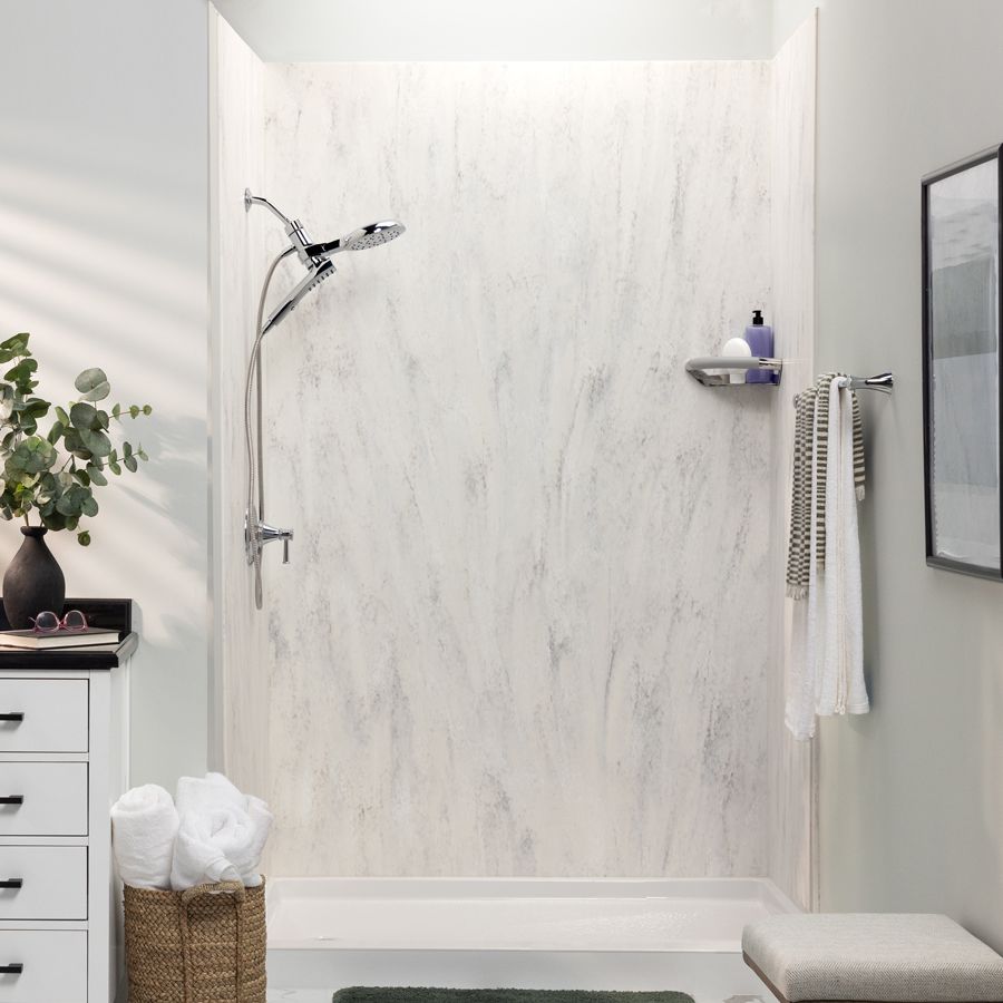 PuroStone shower system in Tundra